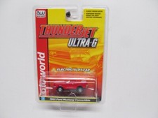 Auto World Slot Car - Thunderjet Ultra G - Red 1965 Ford Mustang Convertible