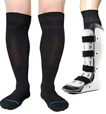 Walking Boot Socks Replacement Sock Liner for Orthopedic Boot Walker Brace Ca...