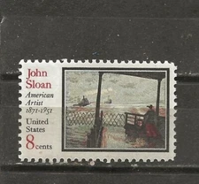 US #1433 8c John Sloan-- Artist 1971 Mint No Hinge^^^^^^^