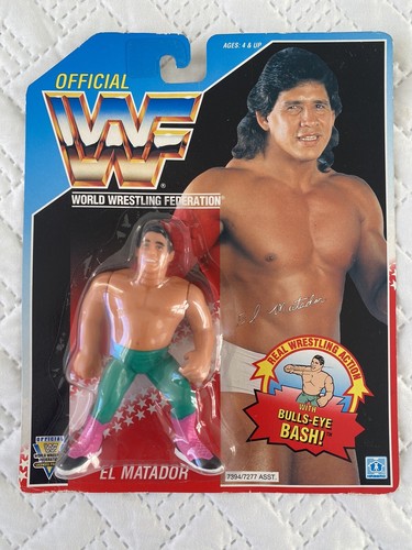 1992 WWF HASBRO EL MATADOR SERIES 6 MOC...