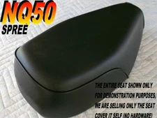 NQ50 Spree Replacement seat cover for Honda NQ 50 Black Piping 007A