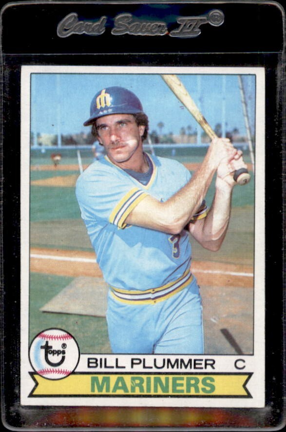 1979 Topps #396 Bill Plummer Seattle Mariners - Nice Card