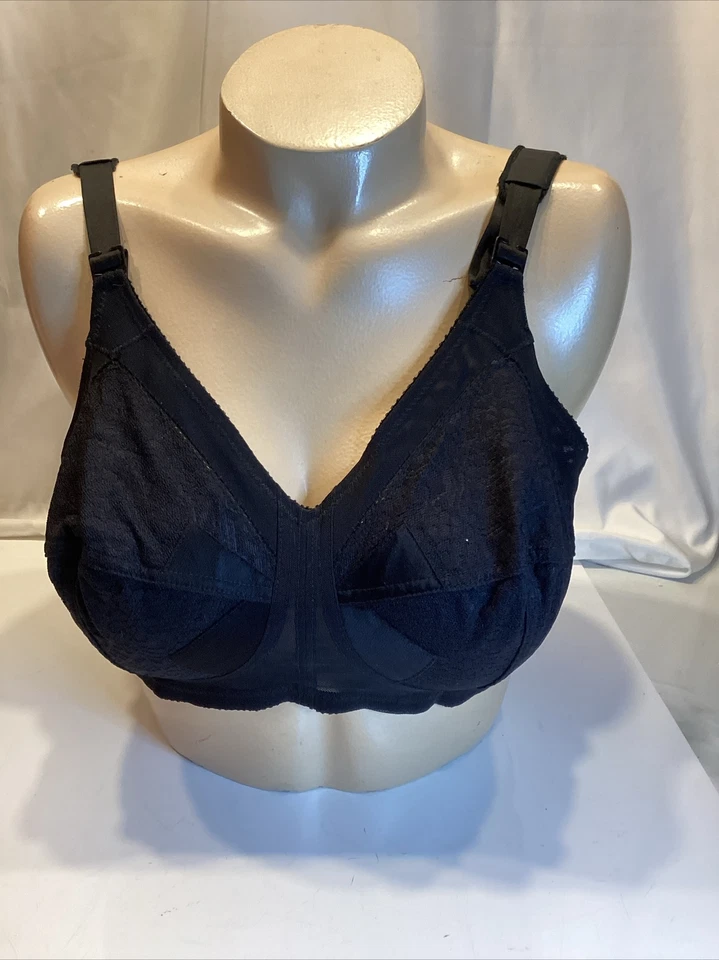 Sears Sujetador Inalámbrico Talla 36c Negro Correa Ajustable Cierre Trasero Foto 2 de 4