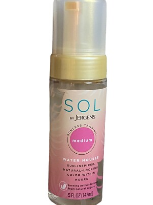 SOL by Jergens Sunless Tanning Deep Water Mousse 5 oz