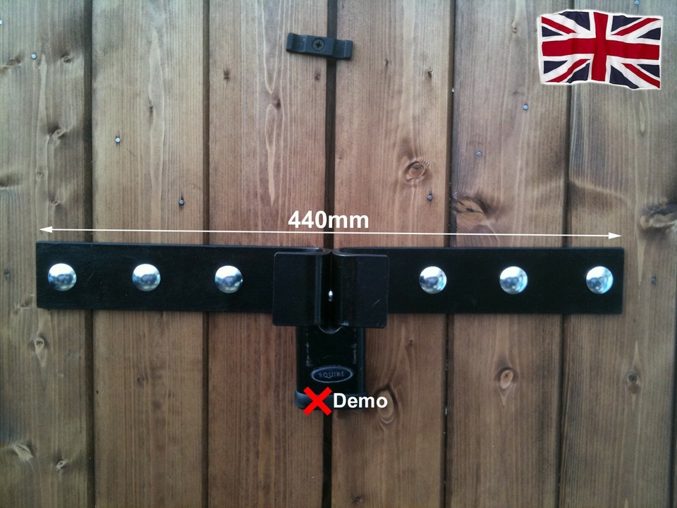 Padlock Hasp, KAIISSA Hasp And Staple Set Door Lock Security Hasp Lock - View #8
