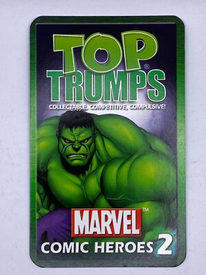 Top Trumps Marvel Comic Heroes 2 - Singular Cards - Complete Your Set - Gebraucht