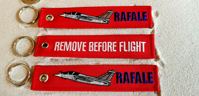 3er SET  Rafale Remove B. Flight / Dassault / Anhänger / YakAir / Pilot Aviator