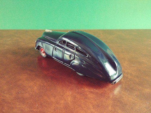 Seltene Farbe 1950er Schuco 1750 Maybach Blechspielzeug - Bild 4 von 9