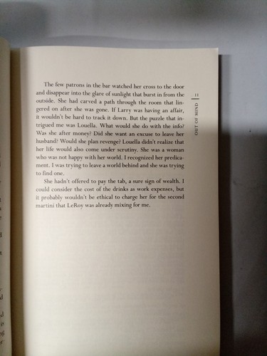 OUT OF MIND By Michael Burke **LIKE NEW**PAPERBACK - Picture 12 of 12