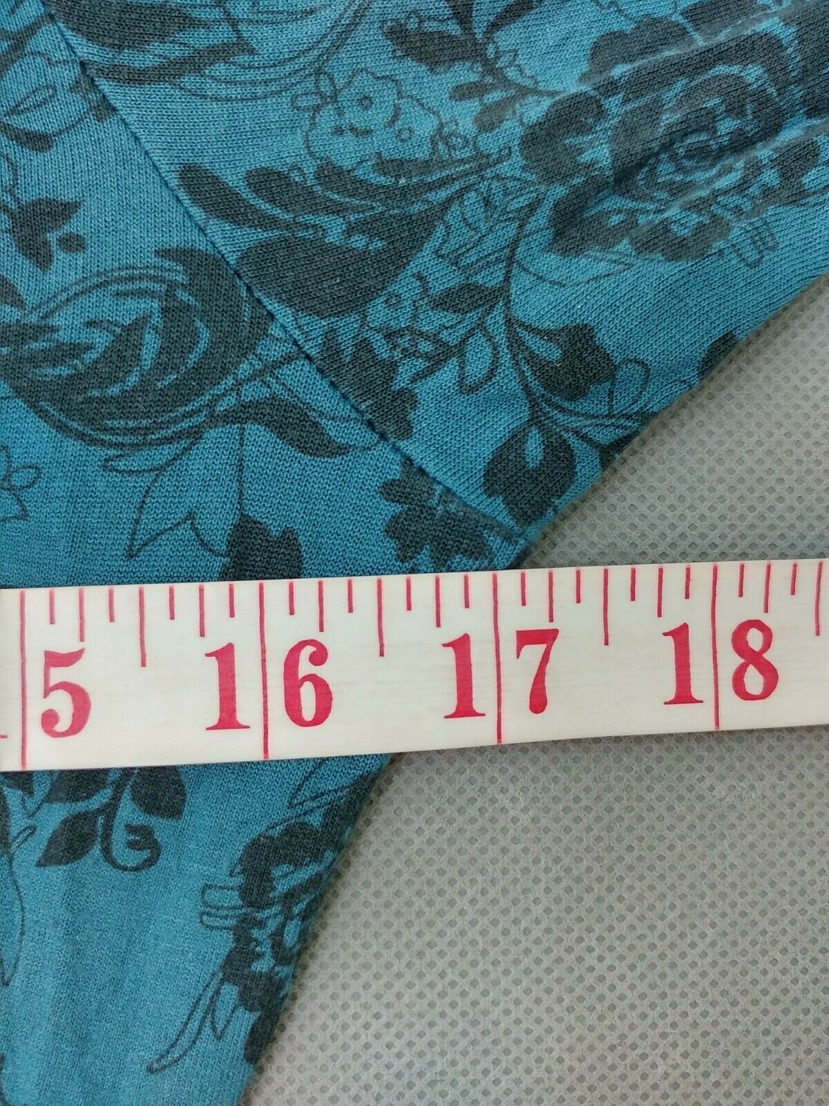 White Stuff blue black pattern Wrap Midi Dress. U… - image 5