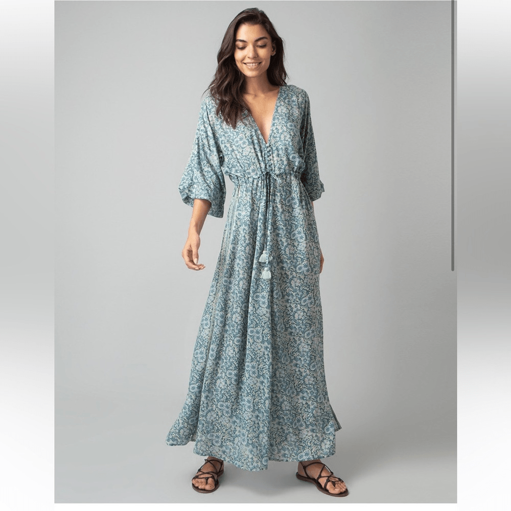Omika Riviera Maxi Dress Tabina Seaglass | eBay