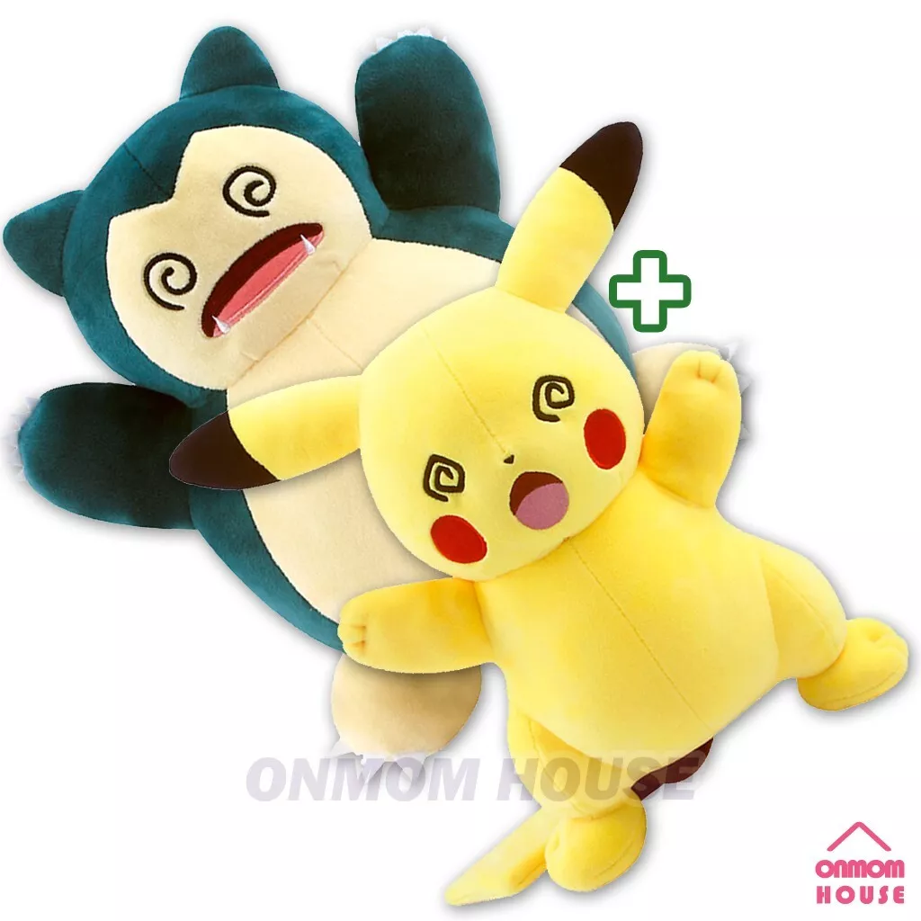 Pokemon SWIRLING EYES PIKACHU SNORLAX 12