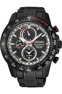 seiko men's sportura solar perpetual chronograph watch