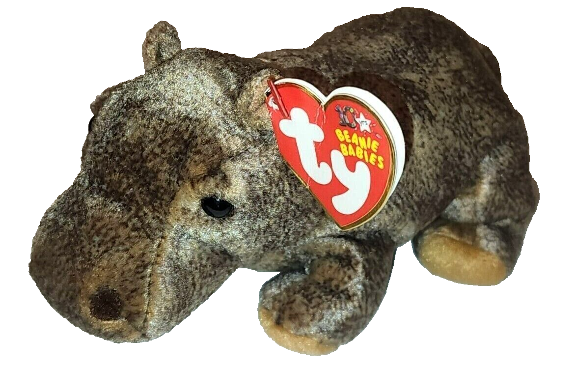CT* Ty Beanie Baby - TUBBO the 2003 Hippo (6 Inch) MWCT Stuffed