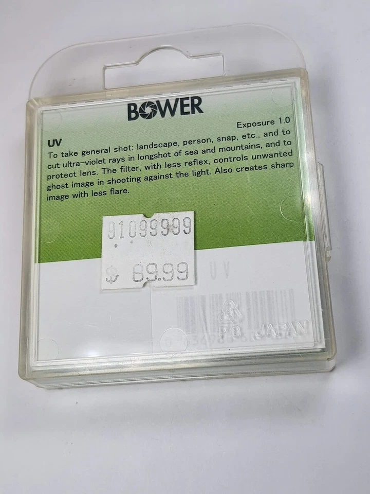 25mm Genuine OEM Bower 25 mm UV Coated Glass Lens Protector Filter Japan E-25 - Image 4 of 4