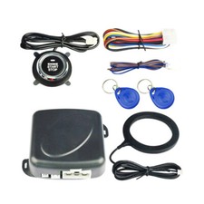 Car Engine Push Button RFID Lock Ignition Keyles Entry Starter Anti-Theft System