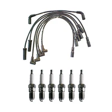 Denso Wire Set 7mm and 6 U-Groove Spark Plugs 0.06 Kit For Chevy GMC 4.3L V6