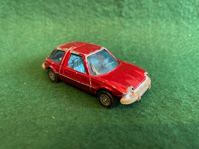 CORGI JUNIORS AMC PACER METALLIC RED MADE IN GT BRITAIN 119