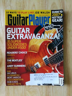 Guitar Player Magazine May 2007 - Readers Choice Awards - Guitar Extravanganza