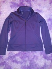 Womens Small Champion Full Zip Athletic Running Jacket Plum/Purple NWOT 