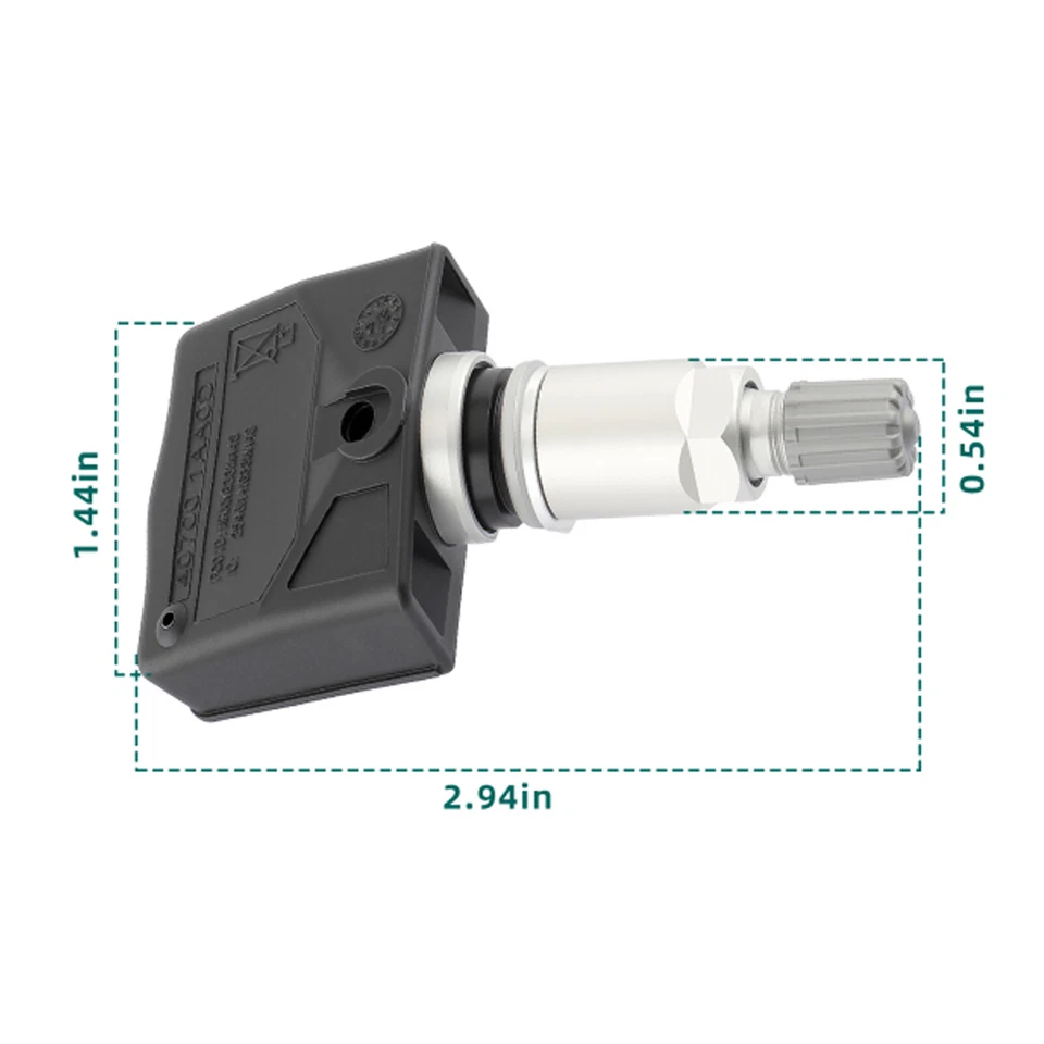 4PCS 40700-1AA0D TPMS TIRE PRESSURE SENSOR For NISSAN CUBE NV200 INFINITI — 第 2/4 张图片