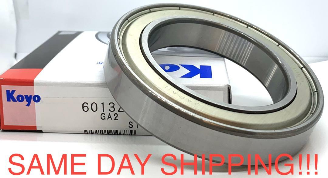 KOYO 6013 ZZ Deep Groove Ball Bearing, Metal Shielded