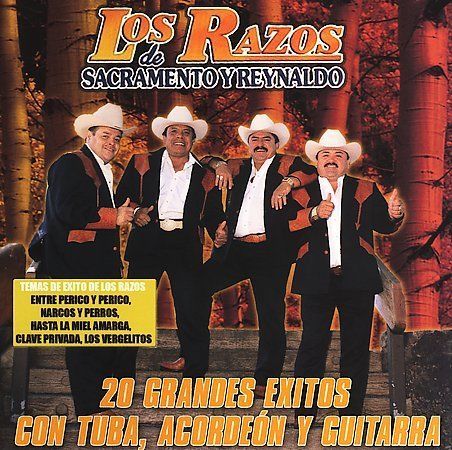 Los Razos 20 Grandes Exitos Con Tuba, Acordeon y Guitarra by Los Razos (CD, Oct ...