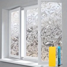 window privacy film Static Cling frosted UV - 2 Style patterns - 60/90cmx200cm