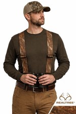 RealTree Camo Suspenders Adjustable Heavy Duty hunting outdoor camo fishing