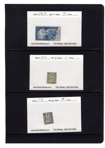 BH GOLDPATH: GUADELOUPE STAMP, CAT VALUE $2.65, #CB 3, #J 17, # BHS_001_147_25
