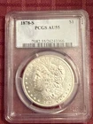 1878-S San Francisco Morgan Silver Dollar PCGS AU 55