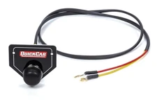 QUICKCAR RACING PRODUCTS Remote Start Button w/ Plate 50-433