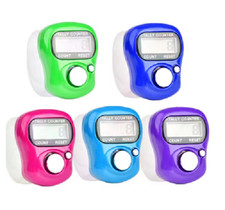 Tally Finger Ring LCD Display Stitch Marker and Row Counter for Knitting Crochet