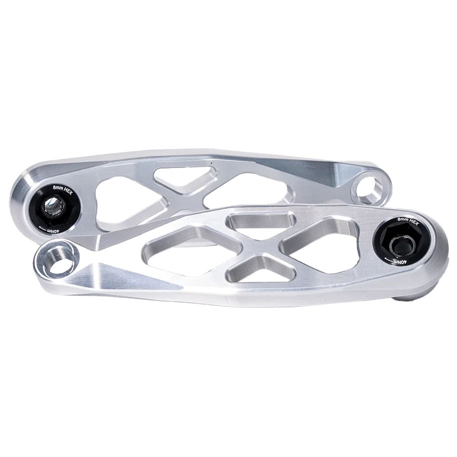 5Dev R-Spec Bosch G4 eBike Cranks 155mm Aluminum Low Profile Pedal-Friendly