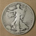 50c 1921 Liberty Walking Half Dollar Good Key Date * AvenueCoin