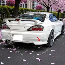 For 1999-2002 Nissan Silvia S15 Spec-r Style Rear Bumper Spats Aprons Abs