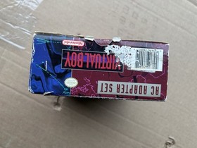 Vintage **Box Only** AC Adapter Set For Nintendo Virtual Boy (No Adapter) 1995