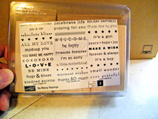 Stampin Up So Many Sayings 2007 Set of 3 NEW