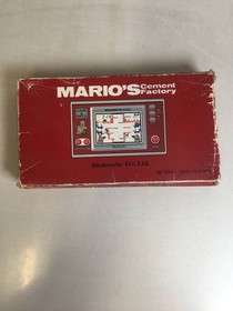 i-53 Working condition Main unit Nintendo Game & Watch ML-102 Mario's Cement
