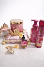 Aurora Princess Bath Body Works 7 Pc Gift Set Crown Collection