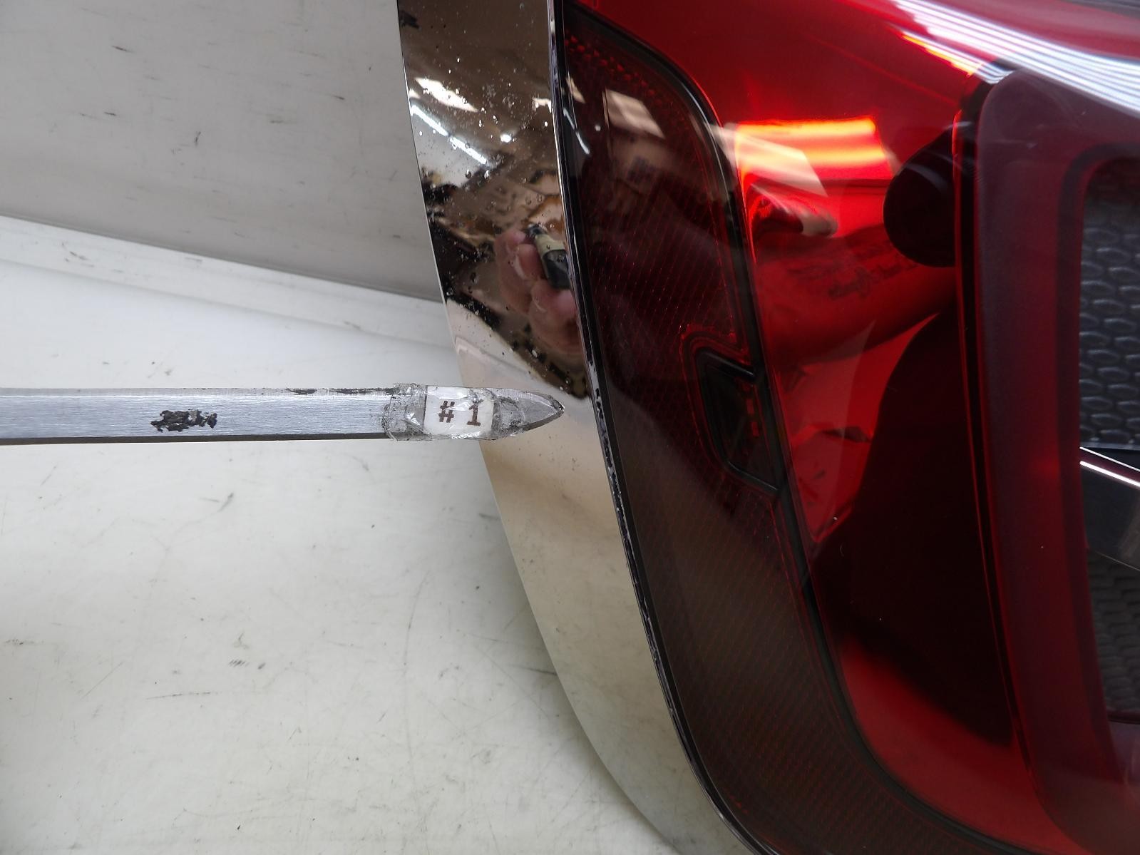 ROLLS ROYCE GHOST LEFT TAIL LIGHT CHROME BUBBLES OEM 2021 2022 2023