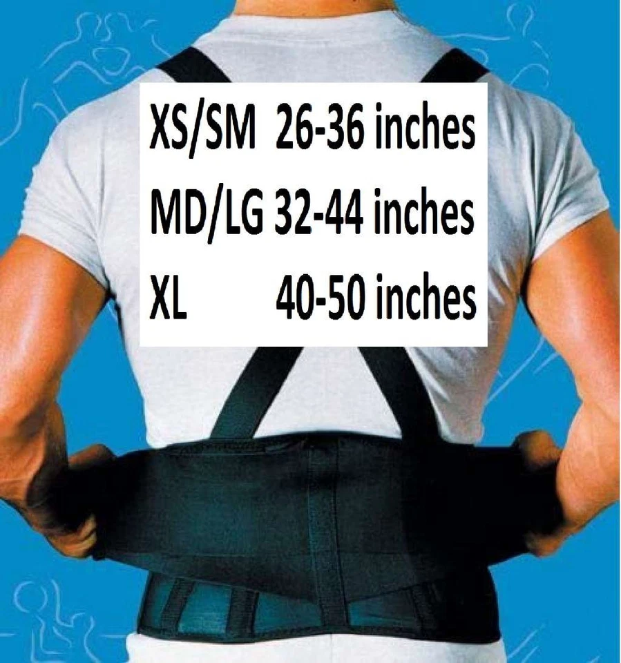 Soporte trasero Sport Aid 9" negro con suspensores X-Large Foto 2 de 2