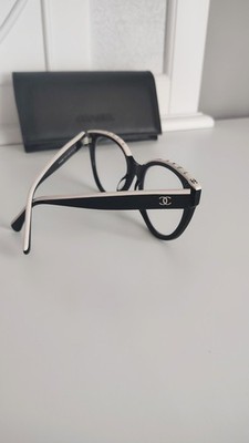 Pre-owned CHANEL Women's Interlocking CC Logo  Eyeglasses Eyewear CH5414