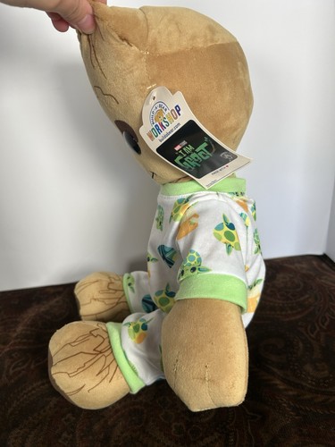 Peluche neuve Build A Bear Workshop Marvel Baby Groot I Am Groot neuve avec étiquette - Photo 2 sur 5