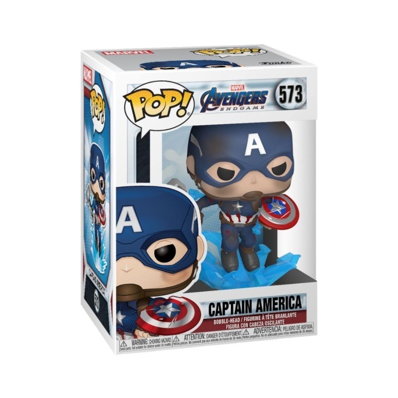 Figura Funko Pop Avengers Endgame Capitan America 573 [241327]