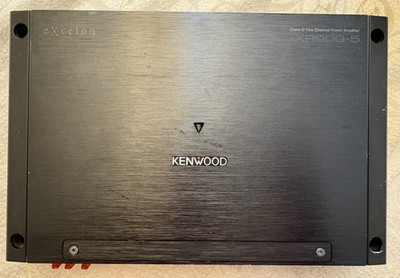 Kenwood Exelon 5-Channel  Amplifier XR900-5 Reference Series Amp 900W RMS