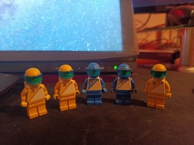 LEGO Futuron Monorail 6990 1987 Complete Box Instructions Motor Working