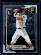 2024 Bowman Draft Konnor Griffin Chrome 1st Prospect #BDC-22 Pirates