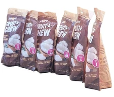 Set if 6 Bags - Coconut Fruit-A-Chew Sizes S-M-L for dogs by Jack&Pup