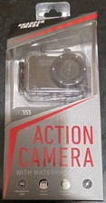 Sharper Image HD Mini Action Camera SVC555 HD 5 MP With Waterproof Case